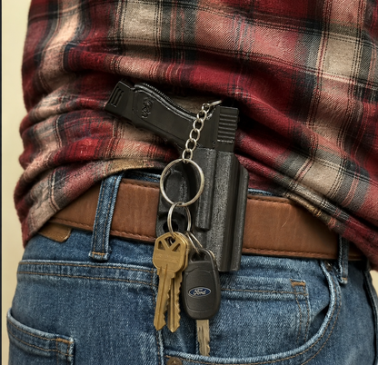 Llavero Miniatura Pistola Escala 1:3